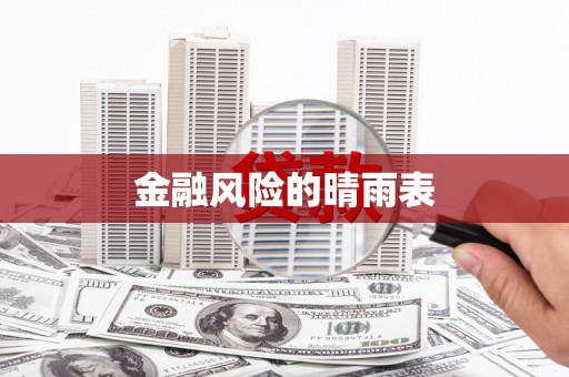沈北新区金融风险的晴雨表