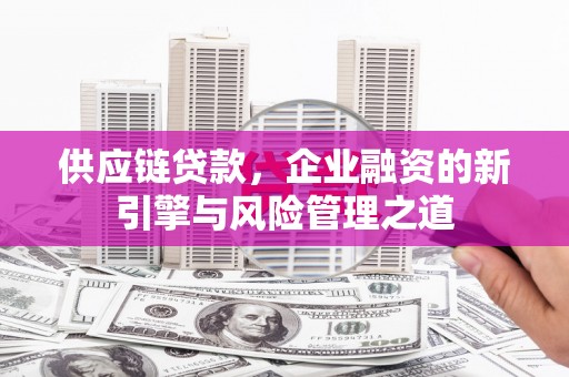 沈北新区供应链贷款，企业融资的新引擎与风险管理之道