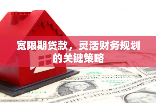 沈北新区宽限期贷款，灵活财务规划的关键策略