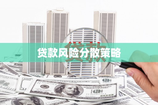 沈北新区贷款风险分散策略
