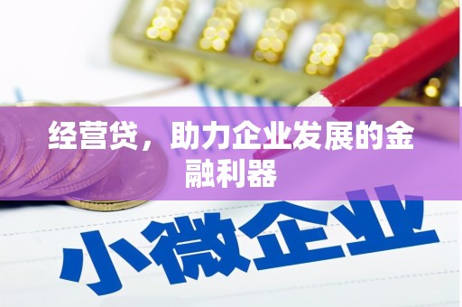 沈北新区经营贷，助力企业发展的金融利器