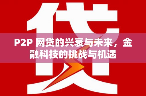 沈北新区P2P 网贷的兴衰与未来，金融科技的挑战与机遇
