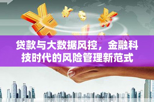 沈北新区贷款与大数据风控，金融科技时代的风险管理新范式
