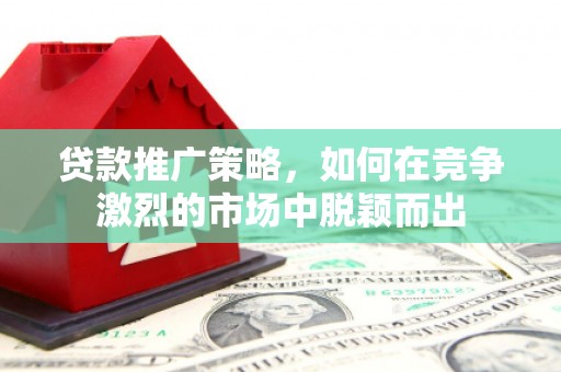 沈北新区贷款推广策略，如何在竞争激烈的市场中脱颖而出