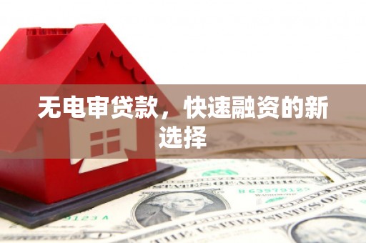 沈北新区无电审贷款，快速融资的新选择
