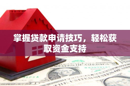 沈北新区掌握贷款申请技巧，轻松获取资金支持