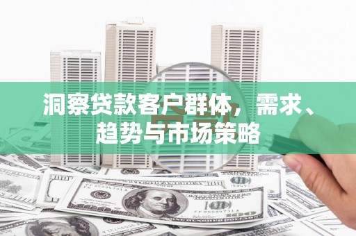 沈北新区洞察贷款客户群体，需求、趋势与市场策略