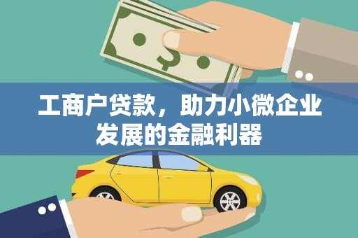 沈北新区工商户贷款，助力小微企业发展的金融利器