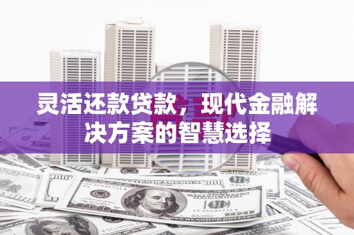 沈北新区灵活还款贷款，现代金融解决方案的智慧选择