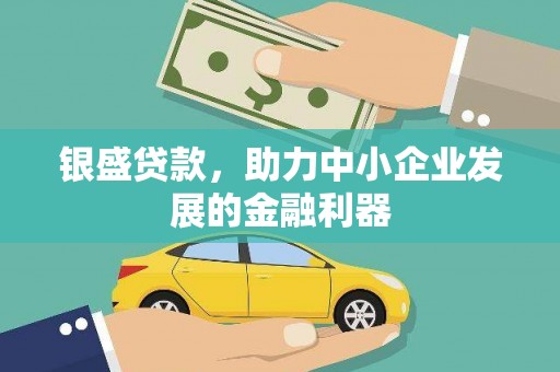 沈北新区银盛贷款，助力中小企业发展的金融利器