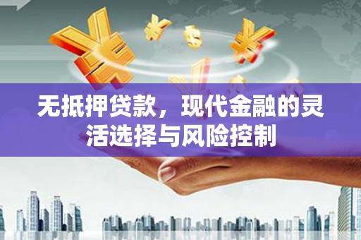 沈北新区无抵押贷款，现代金融的灵活选择与风险控制