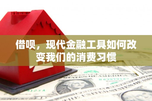 沈北新区借呗，现代金融工具如何改变我们的消费习惯