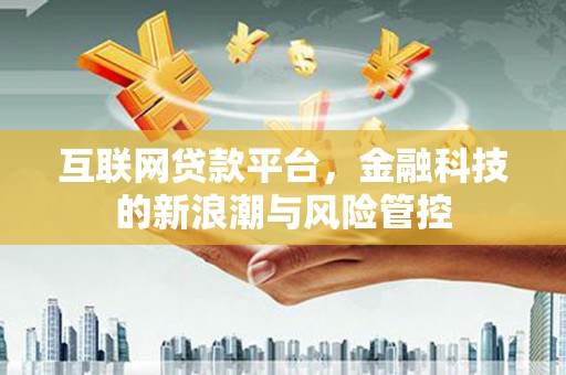 沈北新区互联网贷款平台，金融科技的新浪潮与风险管控