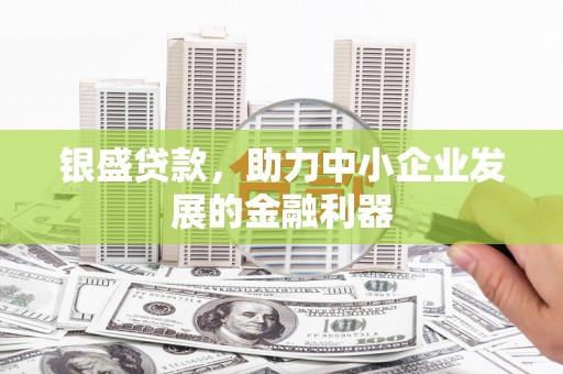 沈北新区银盛贷款，助力中小企业发展的金融利器