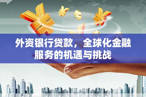 沈北新区外资银行贷款，全球化金融服务的机遇与挑战