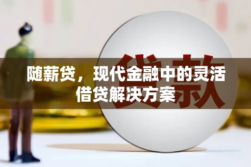 沈北新区随薪贷，现代金融中的灵活借贷解决方案