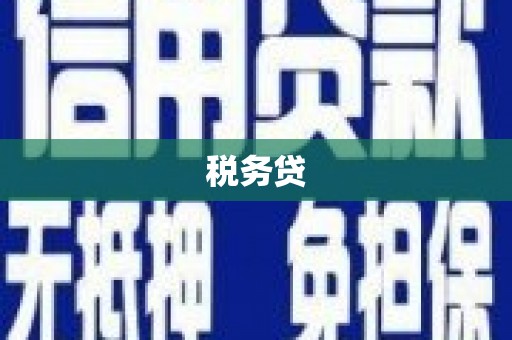 沈北新区税务贷