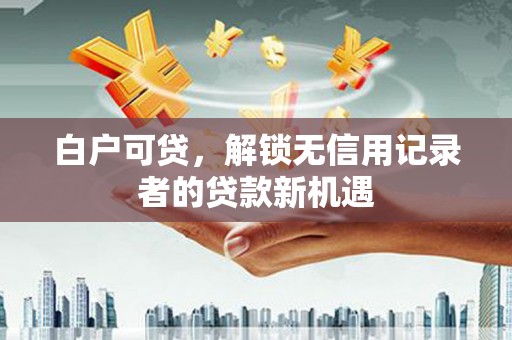 沈北新区白户可贷，解锁无信用记录者的贷款新机遇