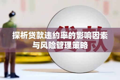 沈北新区探析贷款违约率的影响因素与风险管理策略