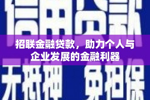 沈北新区招联金融贷款，助力个人与企业发展的金融利器