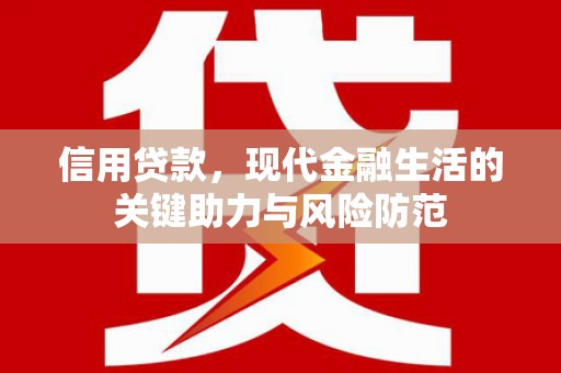 沈北新区信用贷款，现代金融生活的关键助力与风险防范