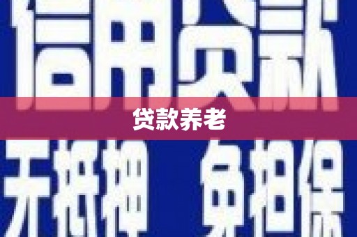 沈北新区贷款养老