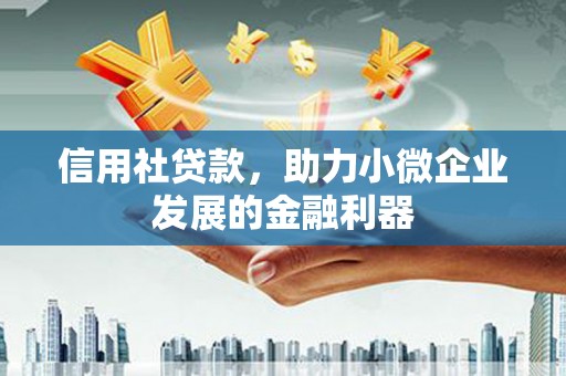 沈北新区信用社贷款，助力小微企业发展的金融利器