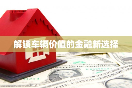 沈北新区解锁车辆价值的金融新选择