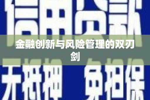 沈北新区金融创新与风险管理的双刃剑