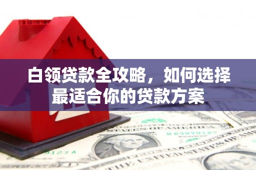 沈北新区白领贷款全攻略，如何选择最适合你的贷款方案