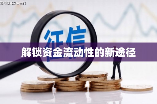 沈北新区解锁资金流动性的新途径